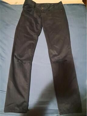Lilly Pulitzer Women's Size 2 Black Denim Stretch Pants Worth Skinny Jeans